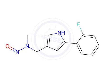 Chemical structure of Vonoprazan Fumarate Impurity 167 (N-Nitroso Vonoprazan Fumarate Impurity 8)