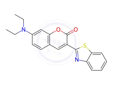 Chemical structure of Coumarin Impurity 3 (Coumarin 6)