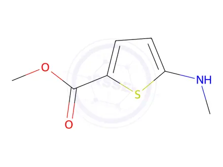 Chemical structure of Methyl 5-(methylamino)thiophene-2-carboxylate