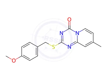 Chemical structure of 2-[(4-METHOXYBENZYL)SULFANYL]-8-METHYL-4H-PYRIDO[1,2-A][1,3,5]TRIAZIN-4-ONE