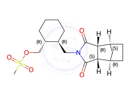 Chemical structure of Lurasidone Impurity 132