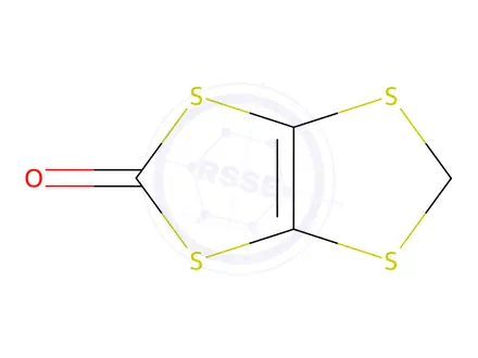Chemical structure of 4,5-Methylenedithio-1,3-dithiol-2-one