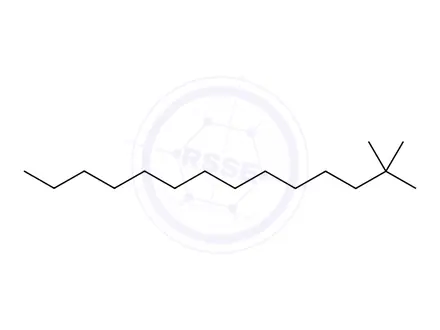 Chemical structure of 2,2--Dimethyl tetradecane