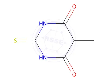 Chemical structure of 5-METHYL-2-THIOXO-DIHYDROPYRIMIDINE-4,6(1H,5H)-DIONE