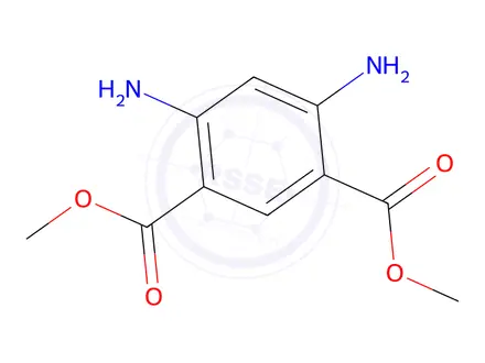 Chemical structure of 4,6-DIAMINO-1,3-BENZENEDICARBOXYLIC ACID DIMETHYL ESTER