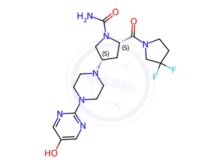 Chemical structure of Gosogliptin Impurity 73