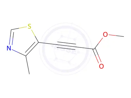 Chemical structure of Methyl 3-(4-methylthiazol-5-yl)propiolate
