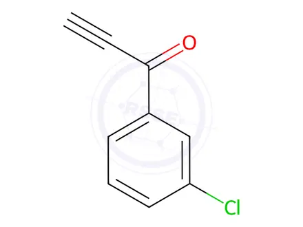 Chemical structure of 1-(3-Chlorophenyl)prop-2-yn-1-one