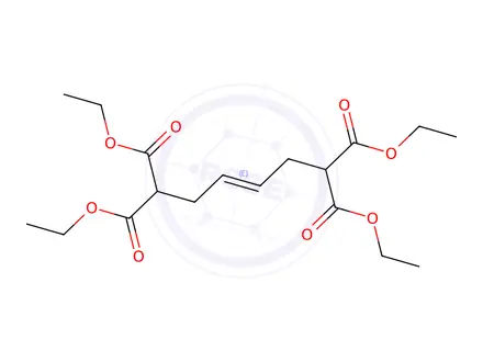Chemical structure of Diethyl 2,7-Diethoxycarbonyl-4-Octenedioate((Mixture))