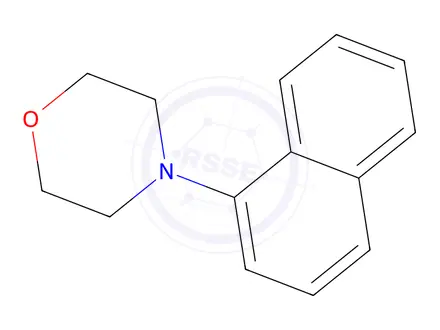 Chemical structure of 4-(Naphthalen-1-yl)morpholine