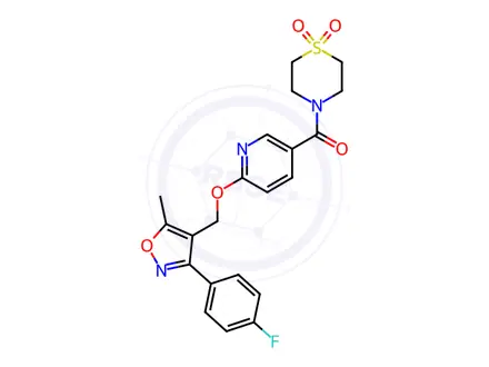 Chemical structure of Basmisanil