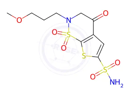 Chemical structure of Brinzolamide Impurity 4
