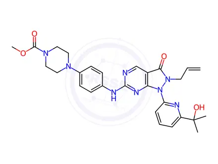 Chemical structure of Adavosertib Impurity 82