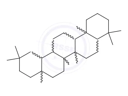 Chemical structure of 18ALPHA(H)-OLEANANE