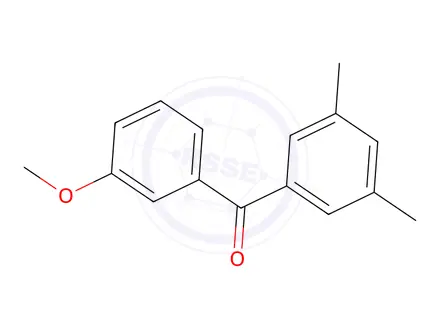 Chemical structure of (3,5-Dimethylphenyl)(3-methoxyphenyl)methanone