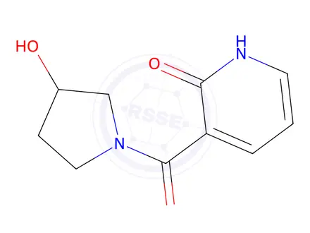 Chemical structure of 3-(3-hydroxypyrrolidine-1-carbonyl)pyridin-2-ol