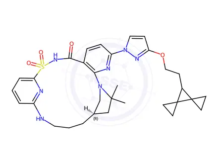 Chemical structure of Vanzacaftor Impurity 1