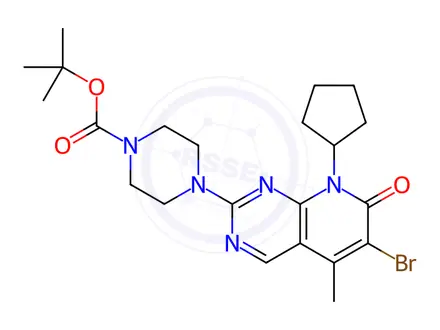 Chemical structure of Palbociclib Impurity 393