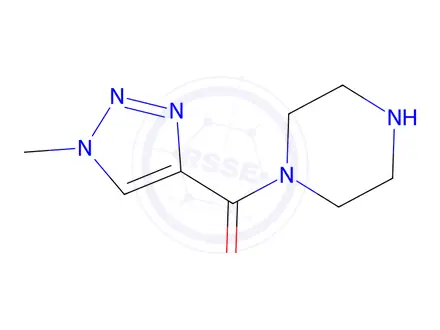 Chemical structure of (1-Methyl-1H-1,2,3-triazol-4-yl)(piperazin-1-yl)methanone