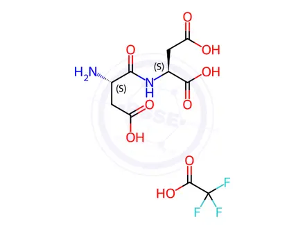 Chemical structure of Ornithine aspartate Impurity C