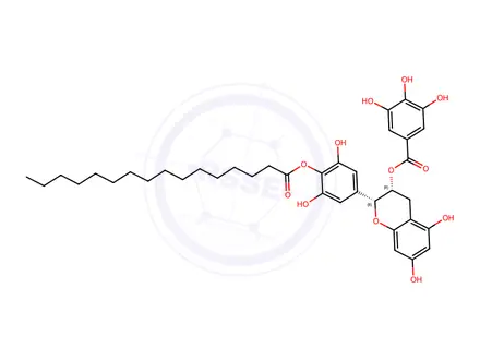Chemical structure of PEGCG