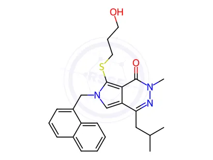 Chemical structure of SR 13800