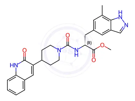 Chemical structure of Zavegepant Impurity 112