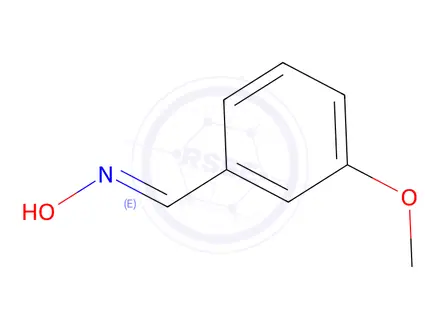 Chemical structure of Benzaldehyde,3-methoxy-,o