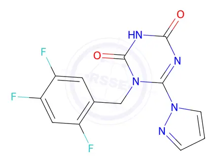 Chemical structure of Ensitrelvir Impurity 4