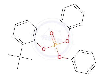 Chemical structure of 2-(tert-Butyl)phenyl diphenyl phosphate