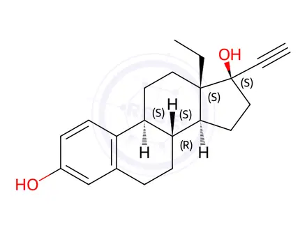 Chemical structure of Levonorgestrel Impurity 48