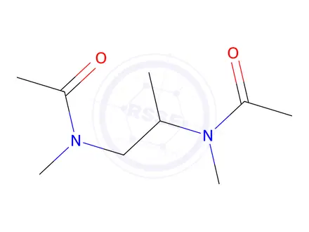 Chemical structure of Acetamide, N,N-(1-methyl-1,2-ethanediyl)bis[N-methyl-(9CI)