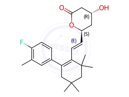 Chemical structure of Dalvastatin Impurity 1