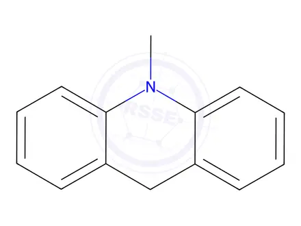 Chemical structure of 10-Methylacridan
