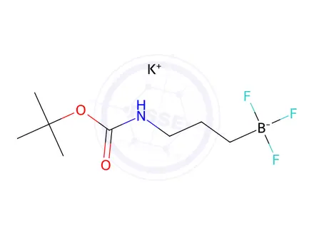 Chemical structure of Potassium (3-((tert-butoxycarbonyl)amino)propyl)trifluoroborate