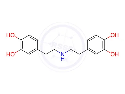 Chemical structure of Dopamine (16240-59-8)