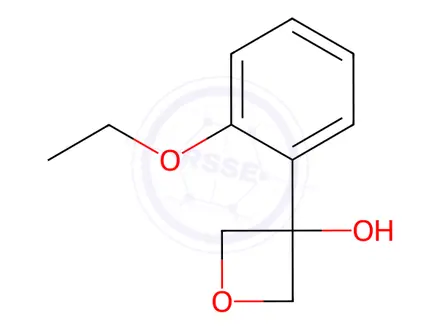 Chemical structure of 3-Oxetanol, 3-(2-ethoxyphenyl)-