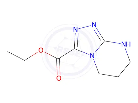 Chemical structure of Ethyl 5H,6H,7H,8H-[1,2,4]triazolo[4,3-a]pyrimidine-3-carboxylate