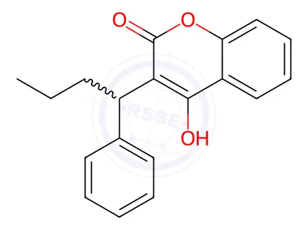 Chemical structure of Phenprocoumon Impurity 14