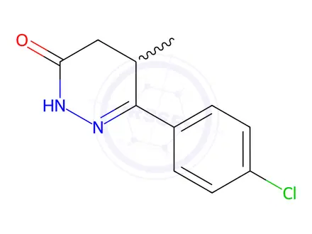 Chemical structure of Levosimendan Impurity 126