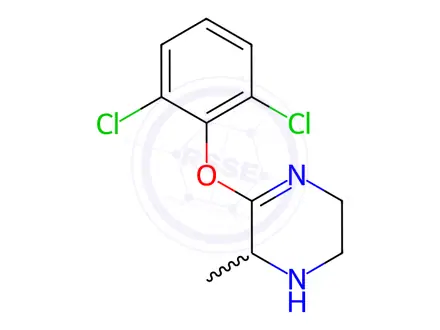 Chemical structure of Lofexidine Impurity 1