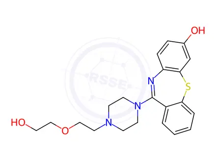 Chemical structure of 7-Hydroxy Quetiapine