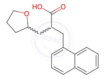 Chemical structure of Naftidrofuryl Impurity 1 (Naftidrofuryl EP Impurity A)