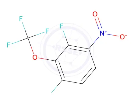 Chemical structure of 1,3-Difluoro-4-nitro-2-(trifluoromethoxy)benzene