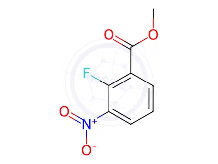 Chemical structure of Methyl 2-fluoro-3-nitrobenzoate