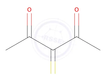 Chemical structure of 2,4-Pentanedione, 3-thioxo-(9CI)