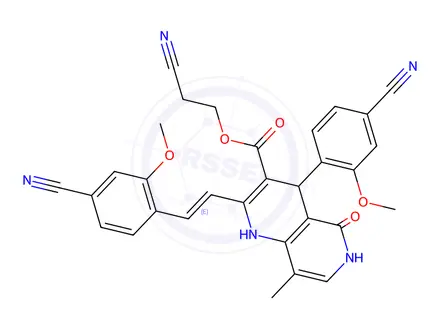 Chemical structure of Finerenone Impurity 313