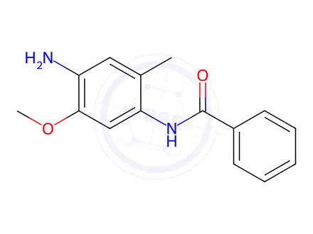 Chemical structure of N-(4-Amino-5-methoxy-2-methylphenyl)benzamide