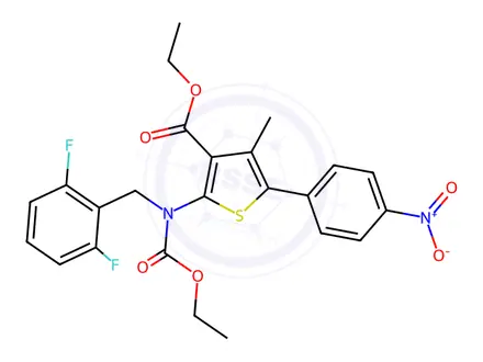Chemical structure of Relugolix Impurity 98