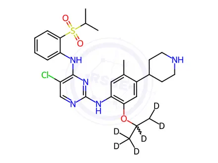 Chemical structure of Ceritinib-d7